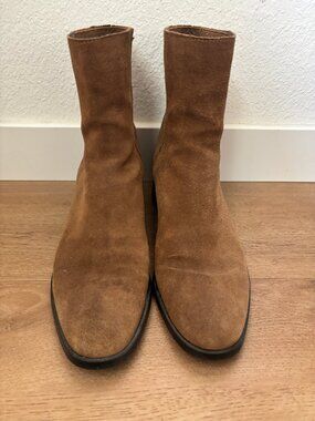 Dolce Vita size 11 tan suede booties